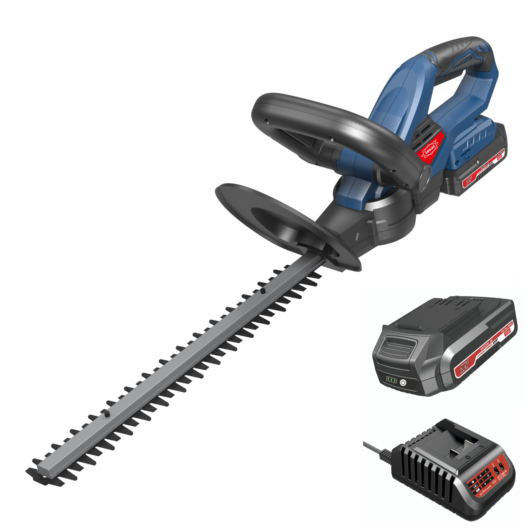 IDU HT-16 CORDLESS HEDGE TRIMMER MACHINE KIT